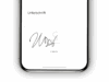 Use signatures in the onOffice broker app