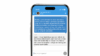 Screenshot des Messengers in der onOffice iOS App