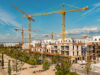 Baustelle mit Kränen