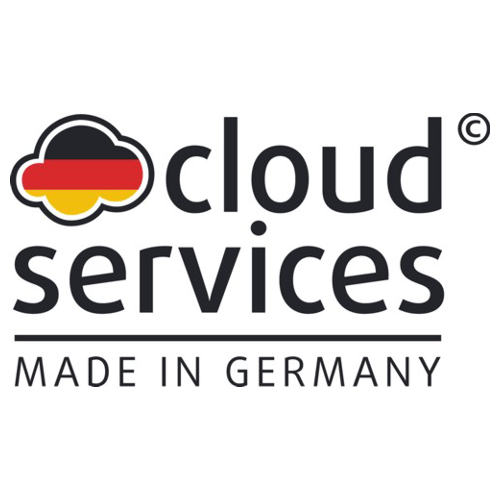 cloud services Made in Germany Logo