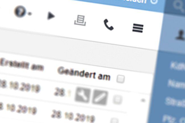 Screenshot onOffice Rückrufservice Telefonhörer-Symbol