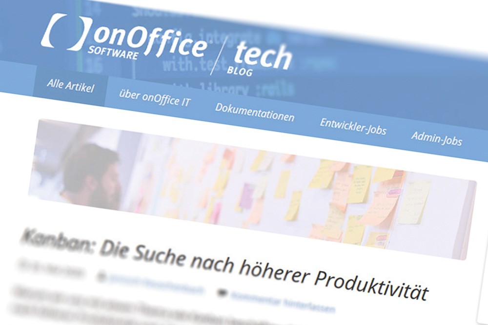 Screenshot onOffice Tech-Blog
