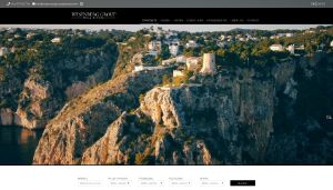 Screenshot Website Wesenberg Group Real Estate